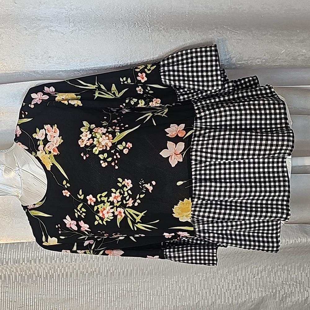 Chenault Blouse flower print, Size S